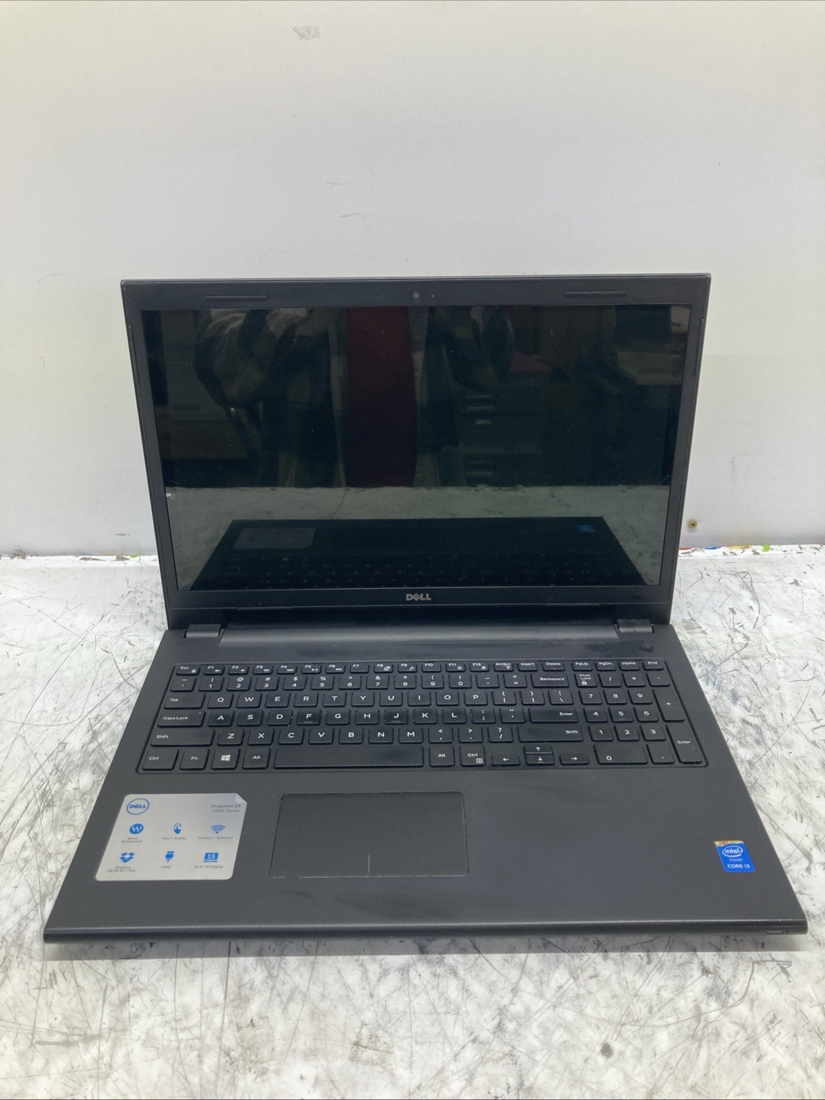 Dell Inspiron 3542 Laptop i3-4030u 1.90GHz 4gb Ram No HDD Boots Bios