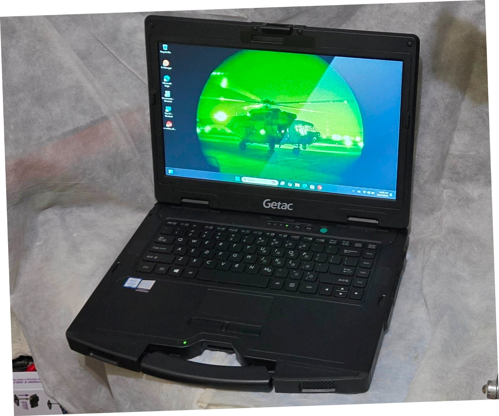 Getac S410-G3 Toughbook, i5-8265U@1.6ghz,500gBSSD,8G R,4G/LTE,locosys MC1010 GPS