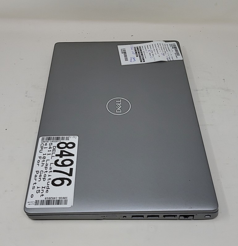 DELL Latitude 5411 Laptop Intel 10th Gen i5 CPU For Parts or Repair SEE NOTES
