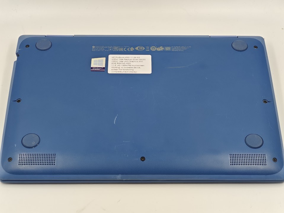 HP ProBook x360 11 G5 EE – Used, No SSD, Screen Issue