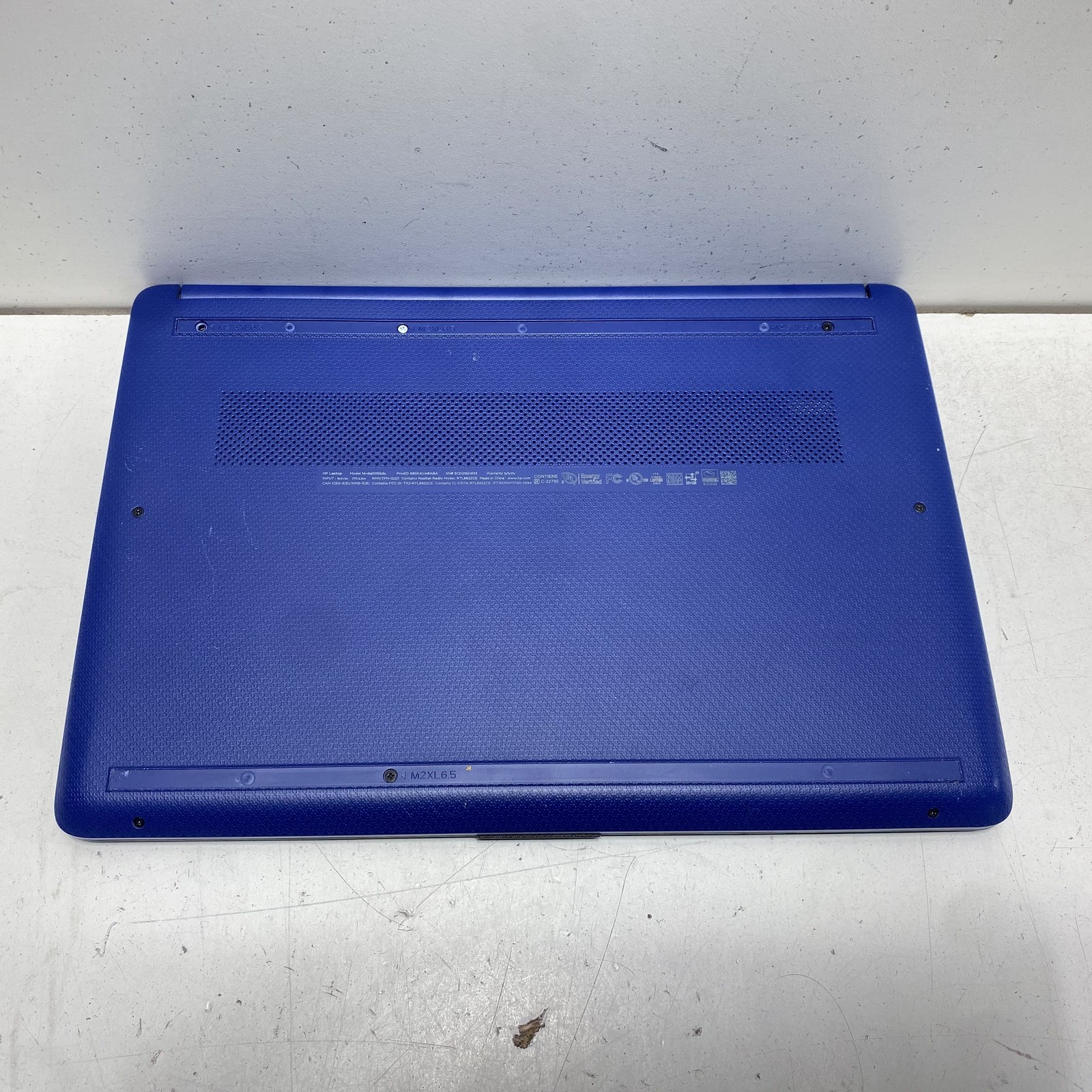 HP 14-dq0055dx 14″ Laptop Intel Windows 11 Blue Tested Working