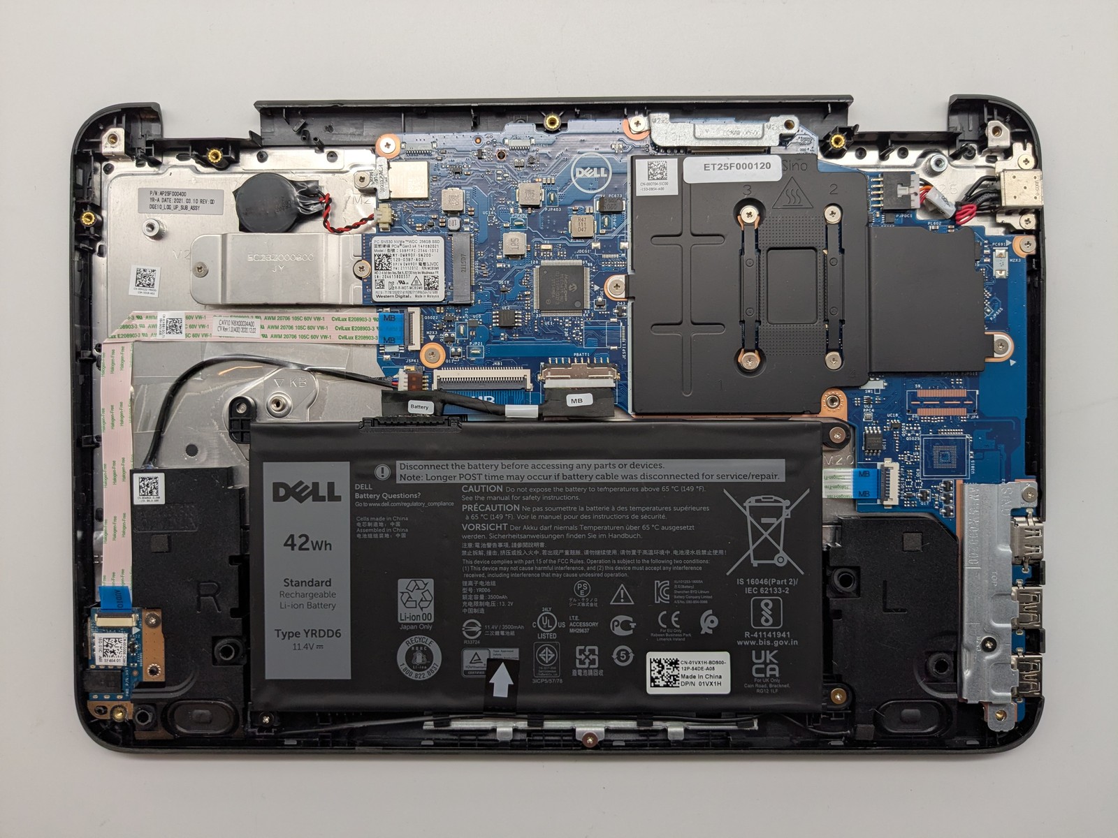 Dell Latitude 3190 19″ HD+ CELERON N4120 256GB SSD 4GB Palmrest *READ*