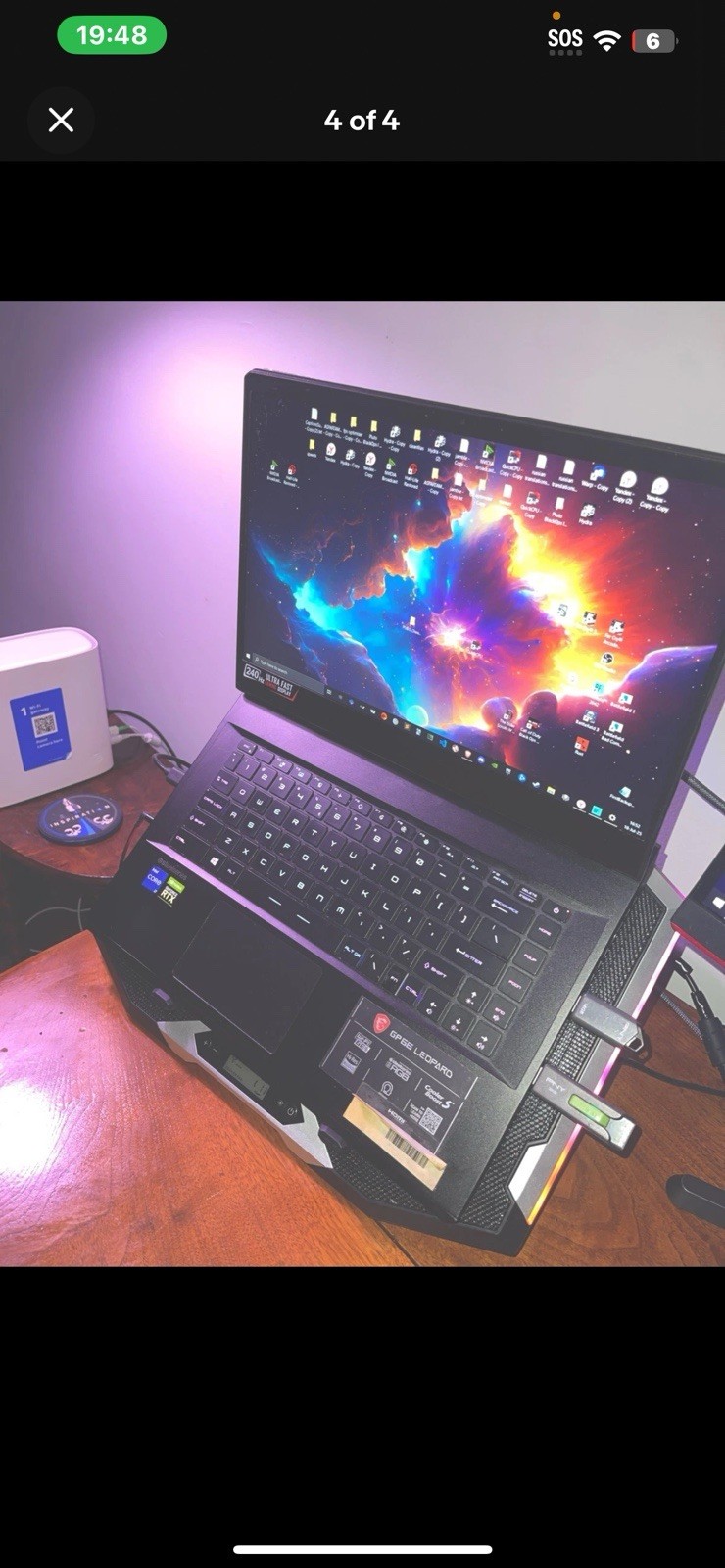 MSI GP66 |5TB SSD |RTX3080 VRAM8GB| 16GB RAM| Intel i7-11th Gen W/ Monitor