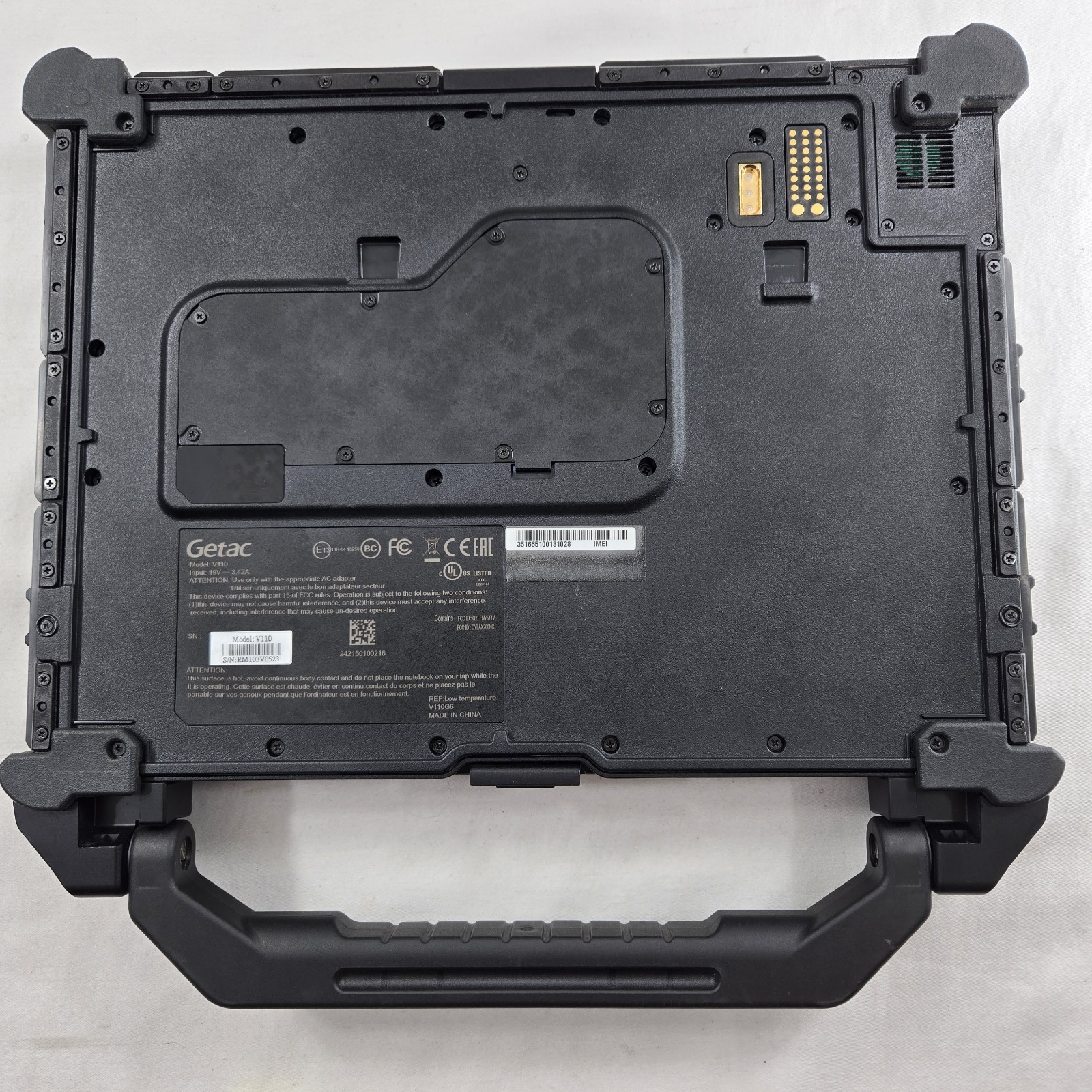 Getac V110 G6 Toughbook i7-10510U 1.8GHz 512GB SSD 16GB – GPS 4G Win11 – Grade B