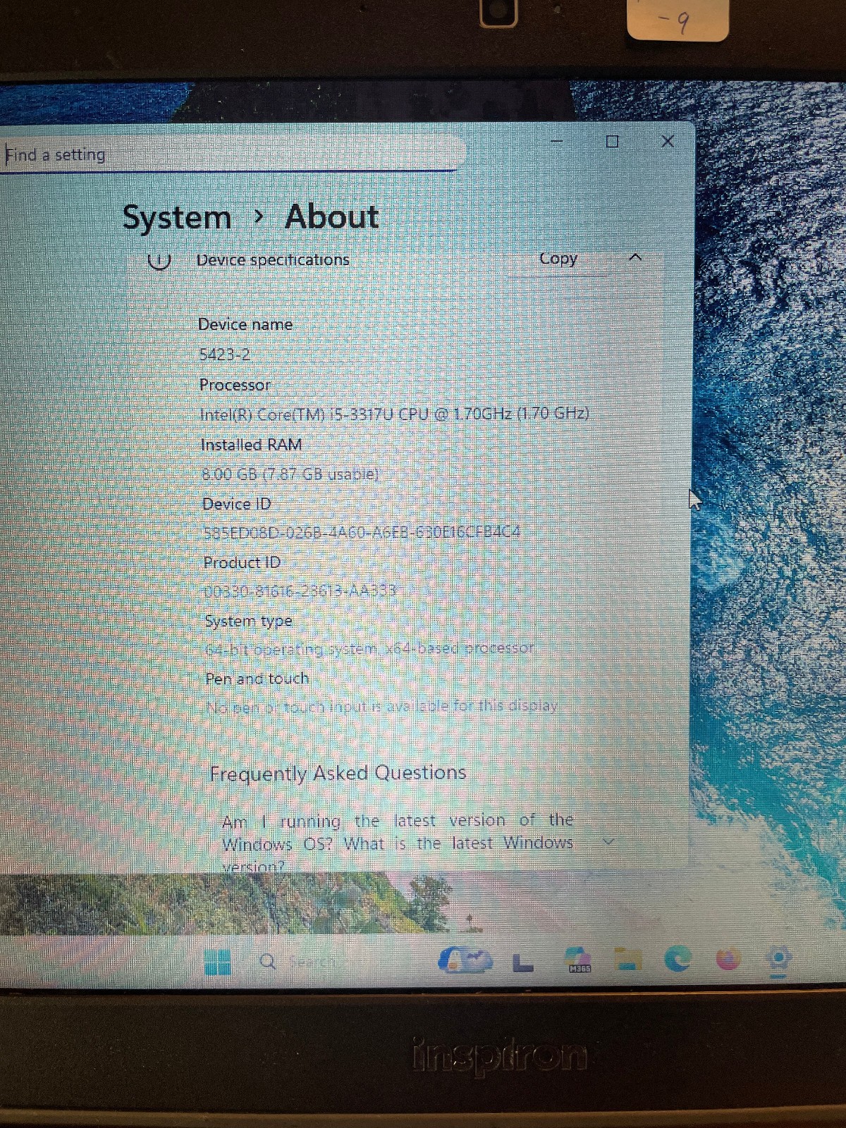 DELL INSPIRON 14Z-5423 Laptop 14z-5423 14″ i5 Win11 Pro 25H2/Office 2021extras-9
