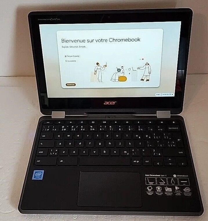 Acer Spin 11 CP511-1H-C7J5 Chromebook 11.6″ Laptop 4GB/32GB SSD [R 11 C720]