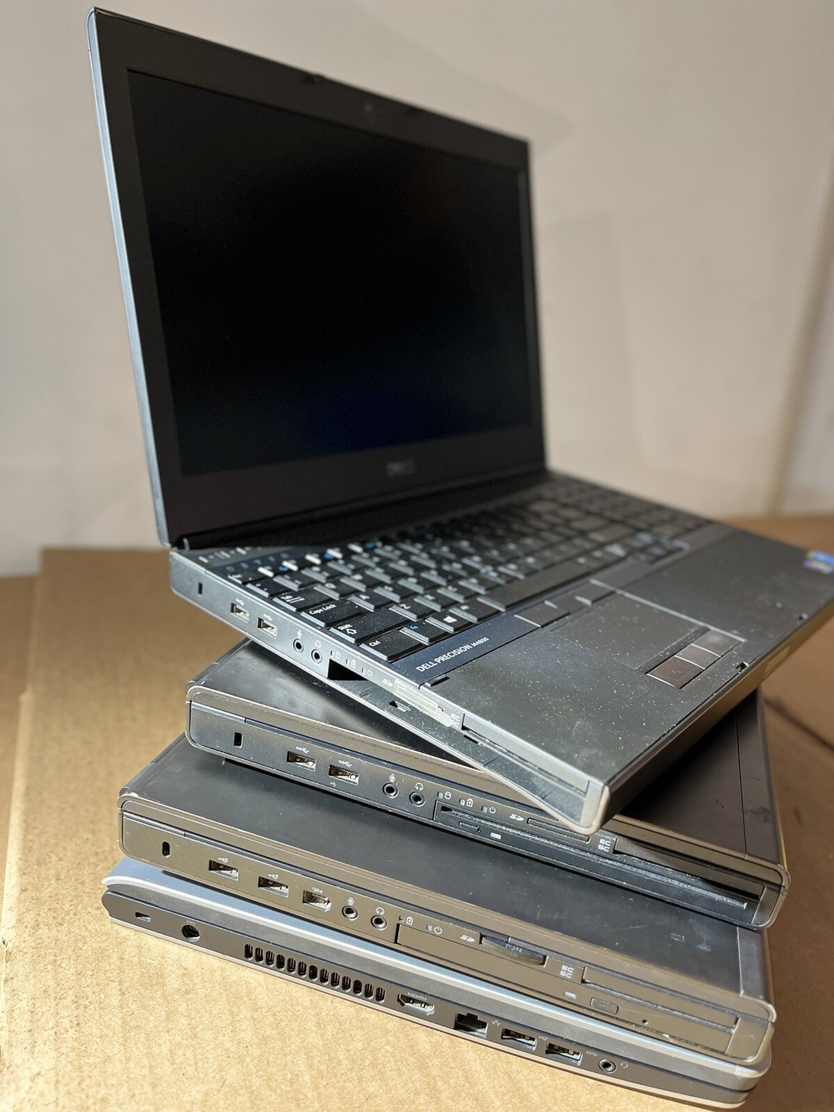 Lot Of 4 Dell Inspiron/ PrecisionM4800/ I7 4th Gen 8,16,20,32 GB RAM NO STORAGE