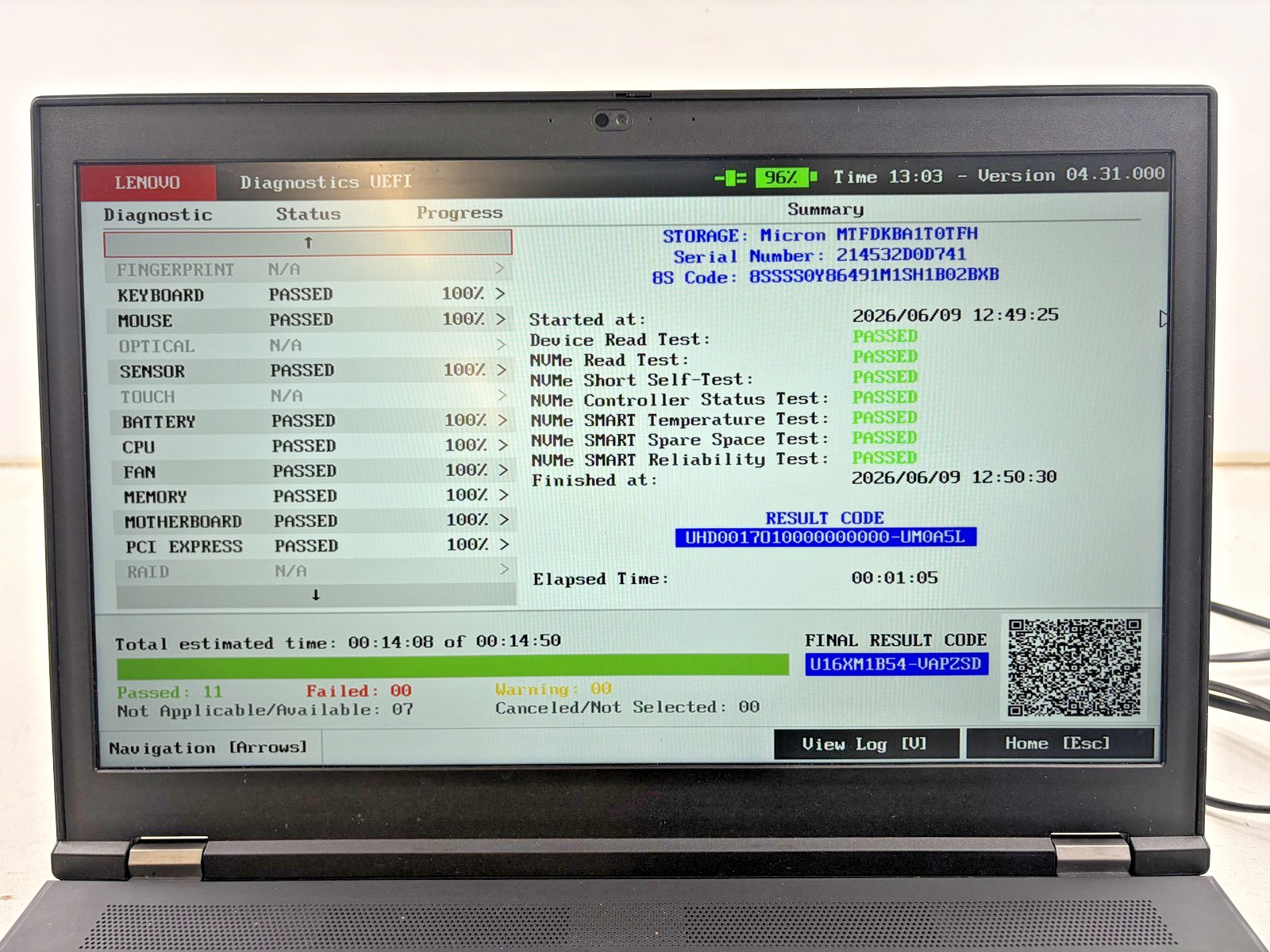 Lenovo ThinkPad P17 Gen 2 17.3″ 1TB NVME i7-11850H 32GB Win 11 Laptop RTX A2000