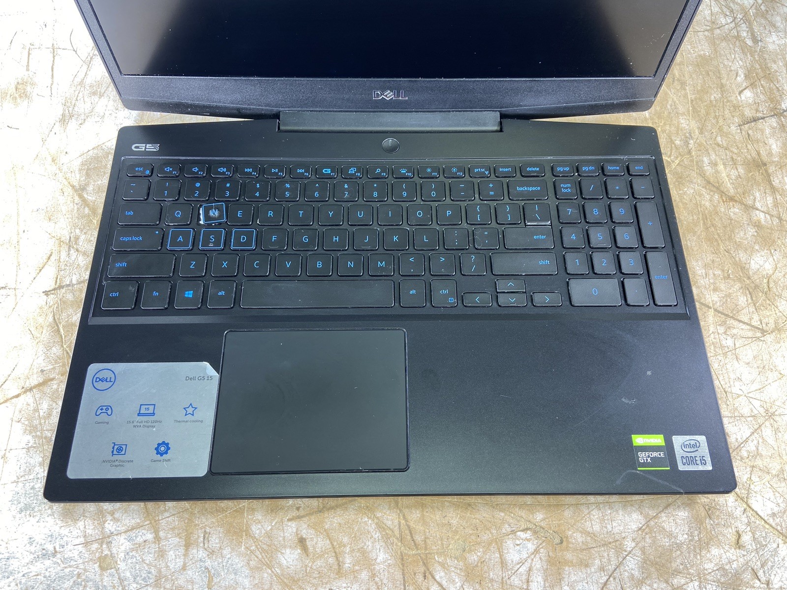 DELL G5 15 5500 i5-10300H @ 2.50GHz, 8GB RAM, NO HDD/OS