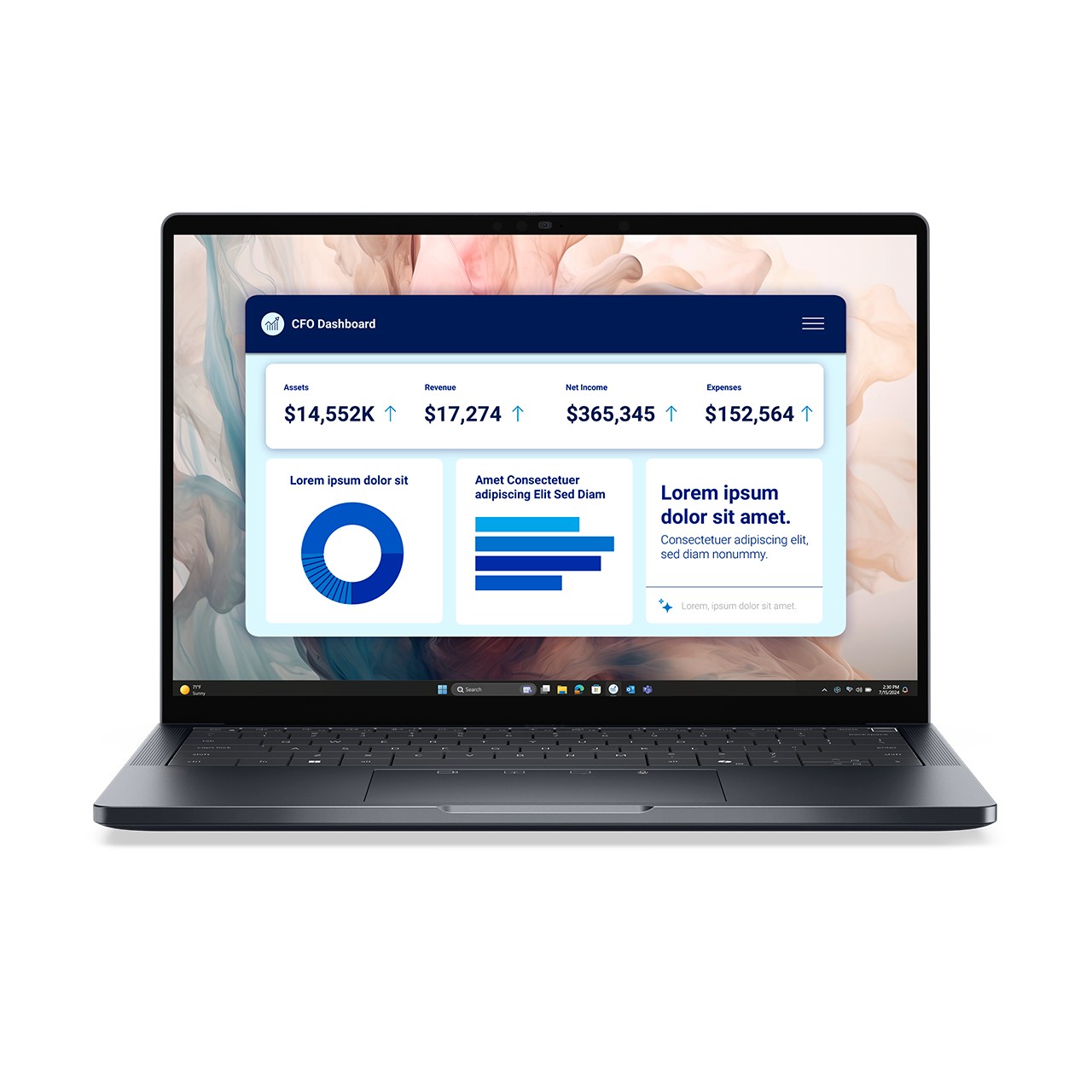 Dell Pro 14 Premium Core Ultra 5 236V 16GB RAM 512GB SSD W11 Pro QHD Touch IPS