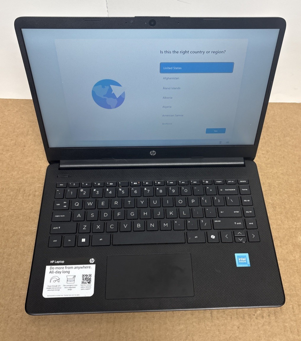 Hewlett Packard Laptop 4 GB DDR4 RAM 64GB SSD Intel UHD Graphics 14-dq3210nr