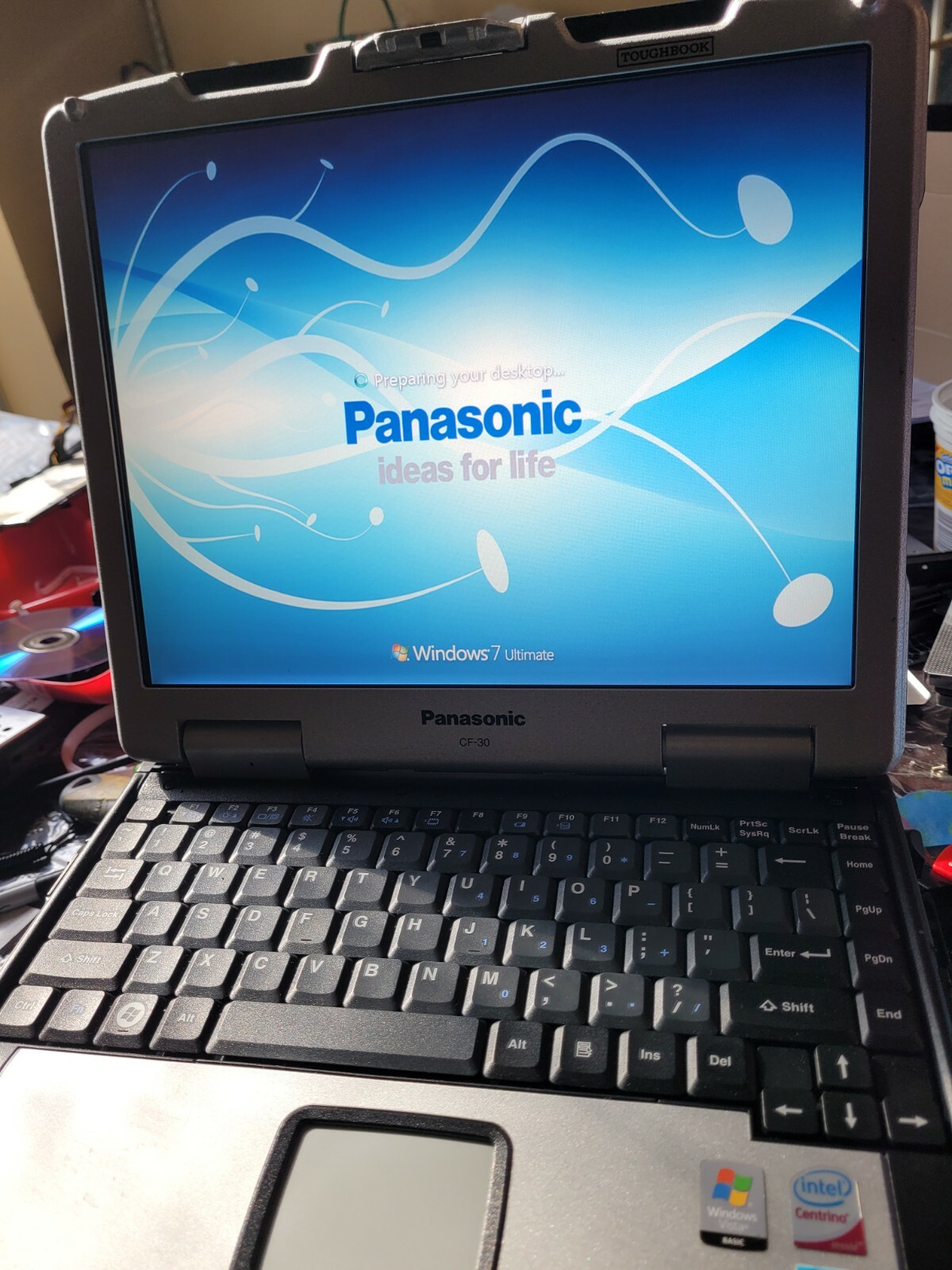 PANASONIC CF-30 L7500 2 DUO 1.6GHZ/ TOUCH/ BT/ / WIN7 ULTIMATE P64 /320GB HD/