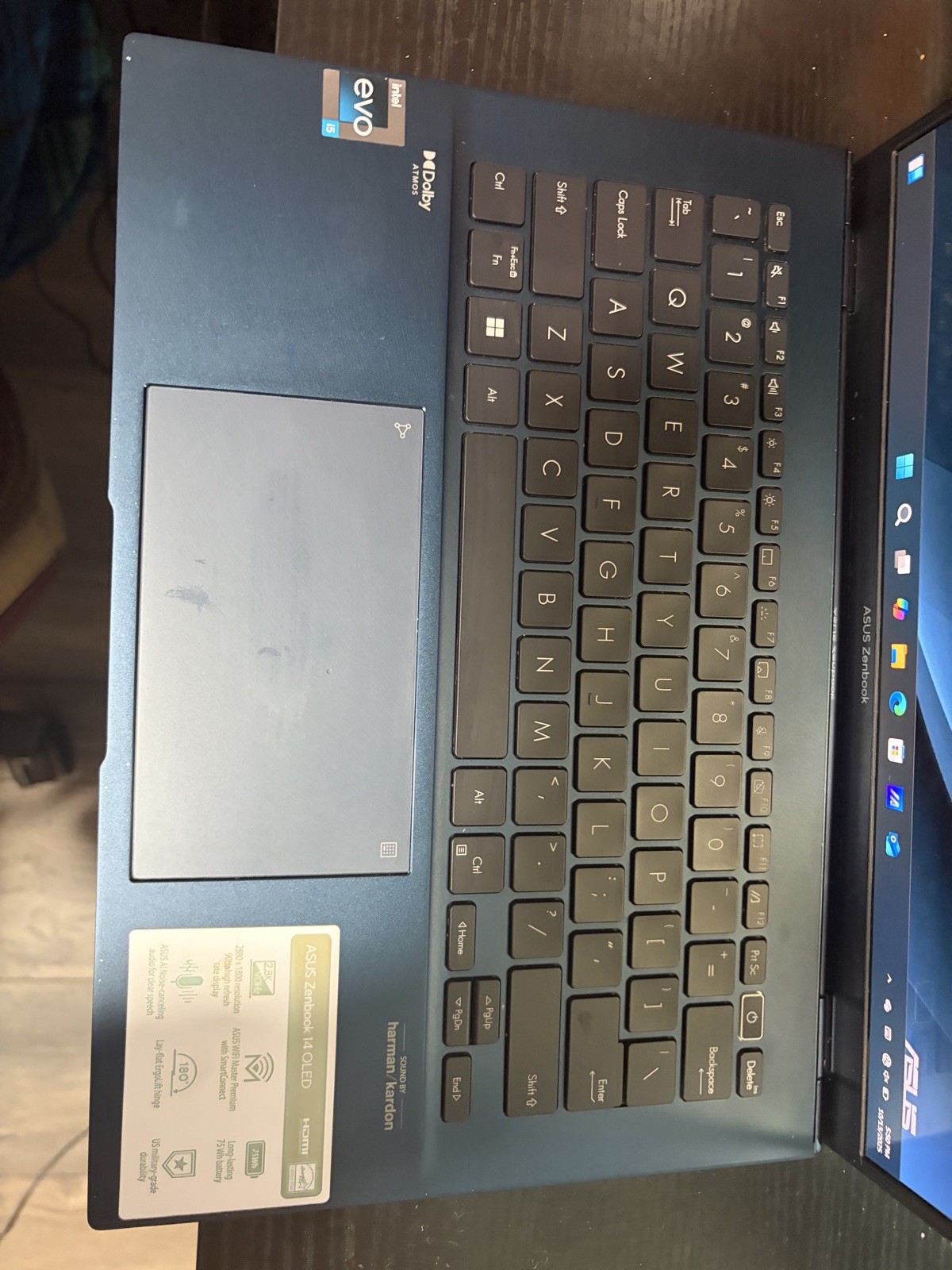ASUS ZENBOOK UX3402ZA_Q409ZA | CORE I5-1240P 1.70 ghz| OLED