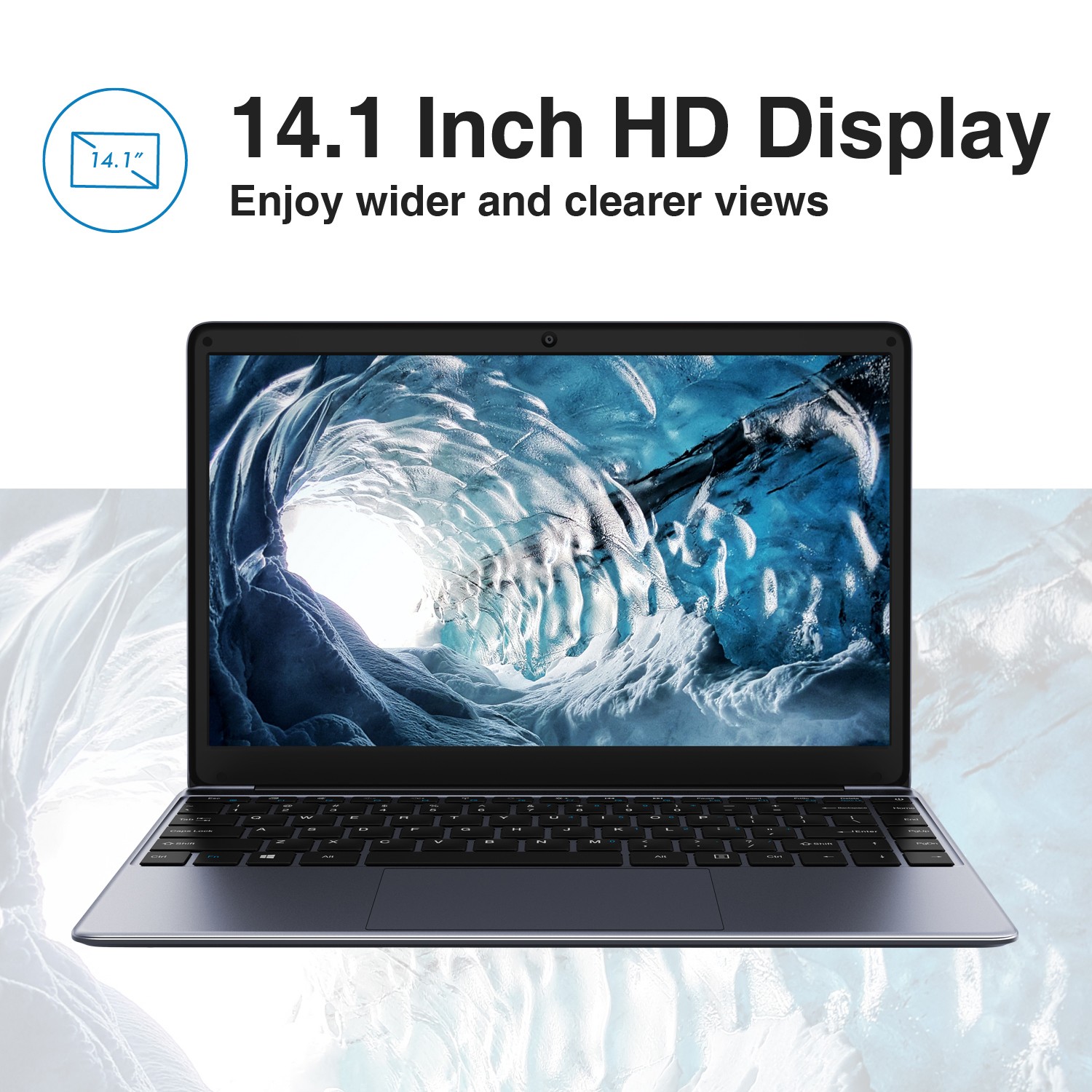 CHUWI 14.1in Windwos Laptop Computer PC Intel E8000 QuadCore 8G RAM 256G SSD
