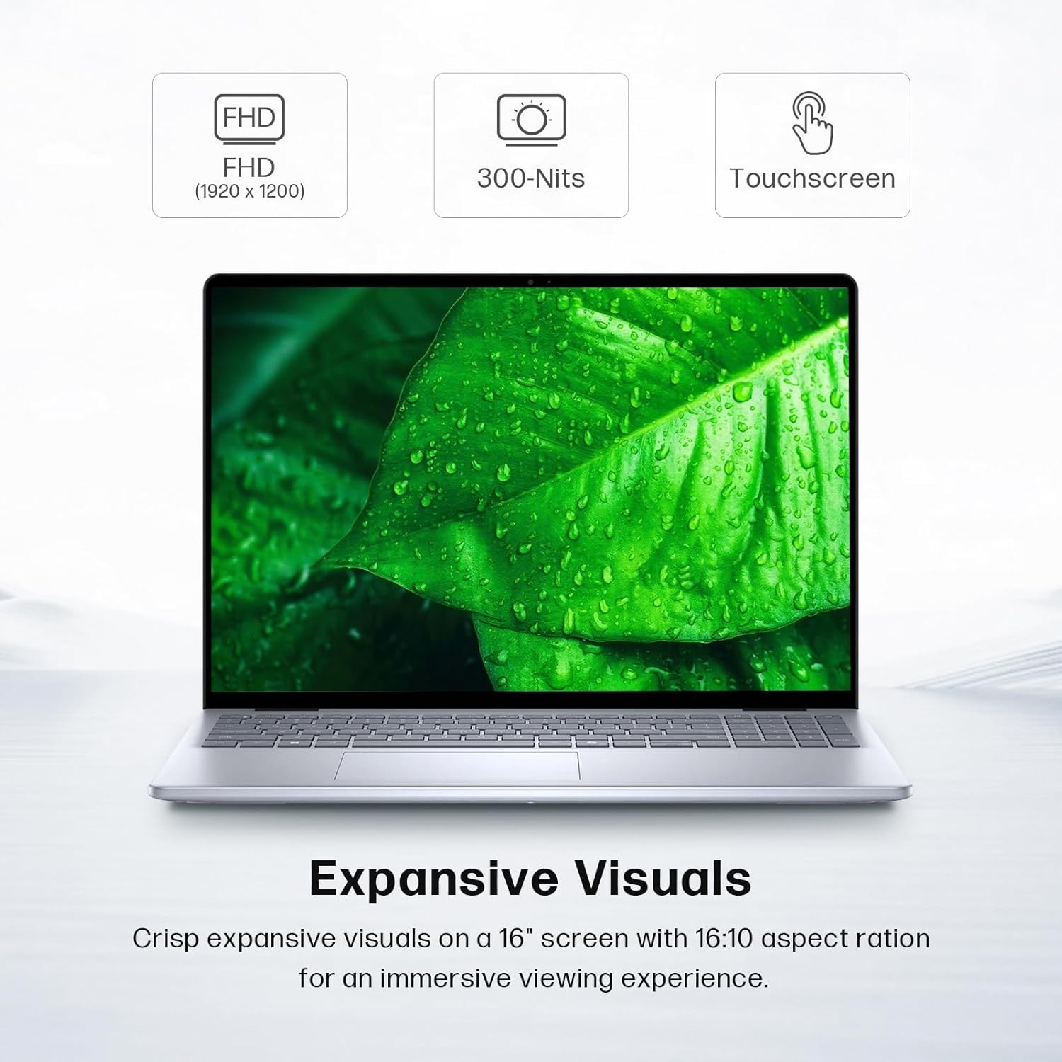 Dell Inspiron 16 5640 Touch Laptop,FHD+ WUXGA,Intel 7 150U,UpTo 64GB 4TB SSD