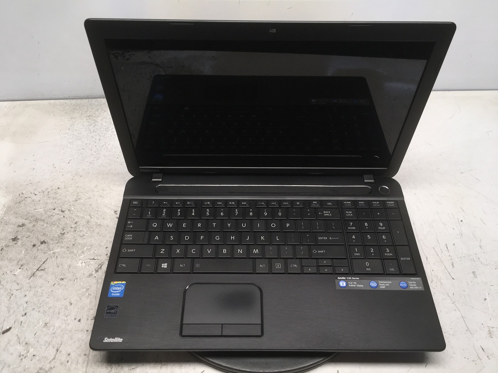 Toshiba Satellite C55-A5190 Intel Celeron N2820 2.13GHz 4 GB NO HDD No Batt