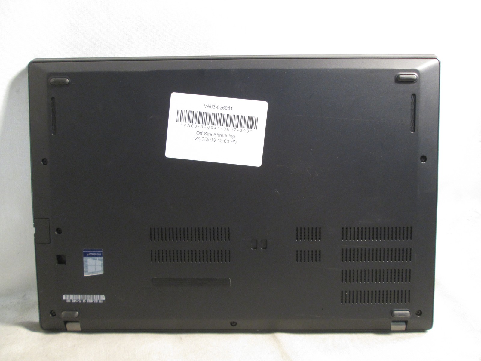 LENOVO T480s 20L8S1P900 i5-8350U 1.70GHz 16GB TOUCHSCREEN {256GB WIN11 P} No AC
