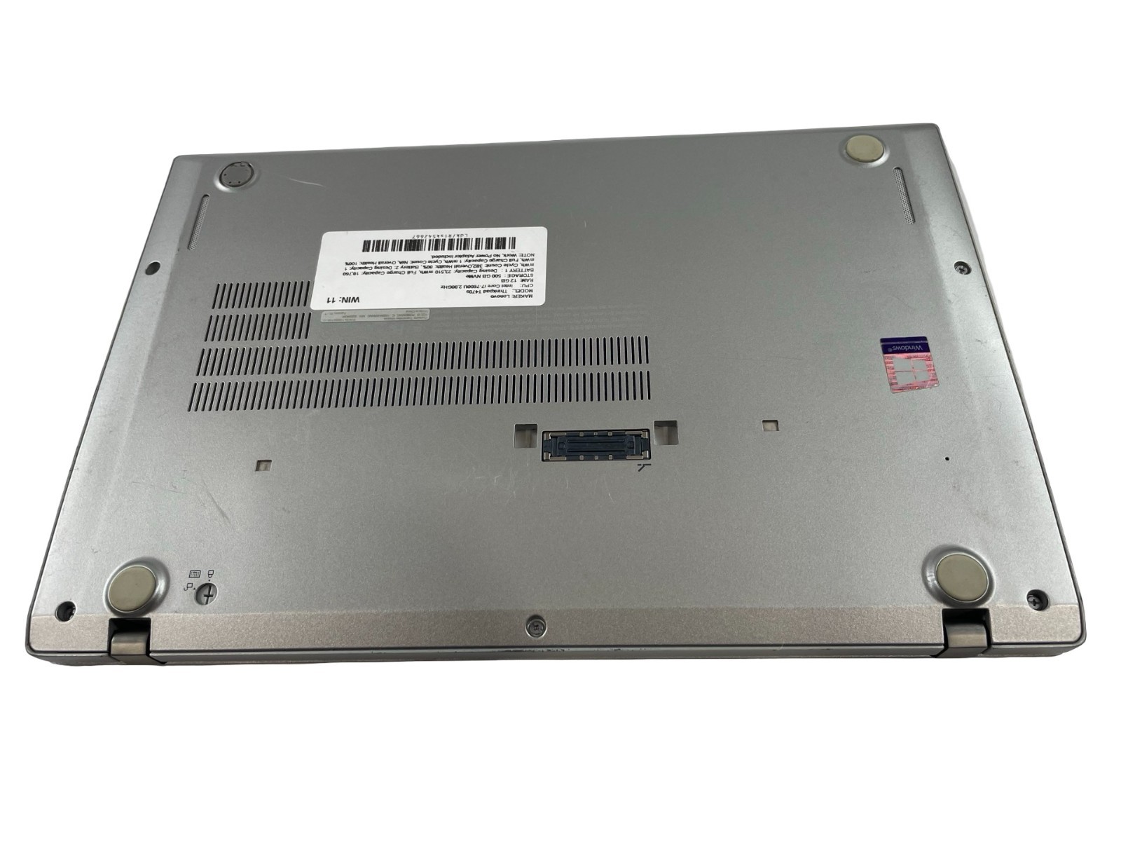 Lenovo ThinkPad T470s 14″ i7-7600U@2.80GHz 12GB RAM 500GB NVMe Win.11 Pro-No AC