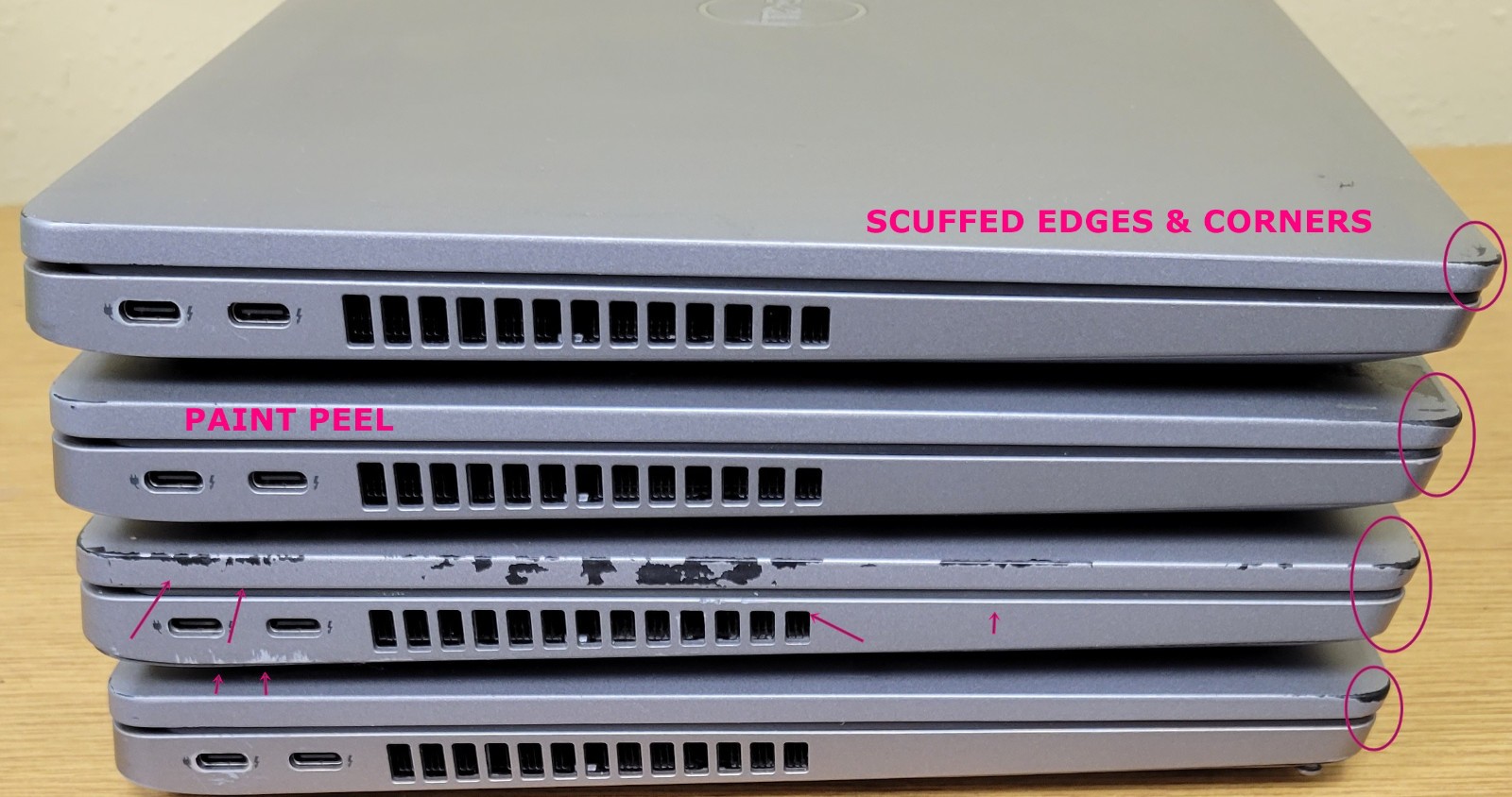 (Lot of 4) Dell Latitude 5420 i5-1135G7 2.40GHz 16GB DDR4 No OS/SSD/HDD