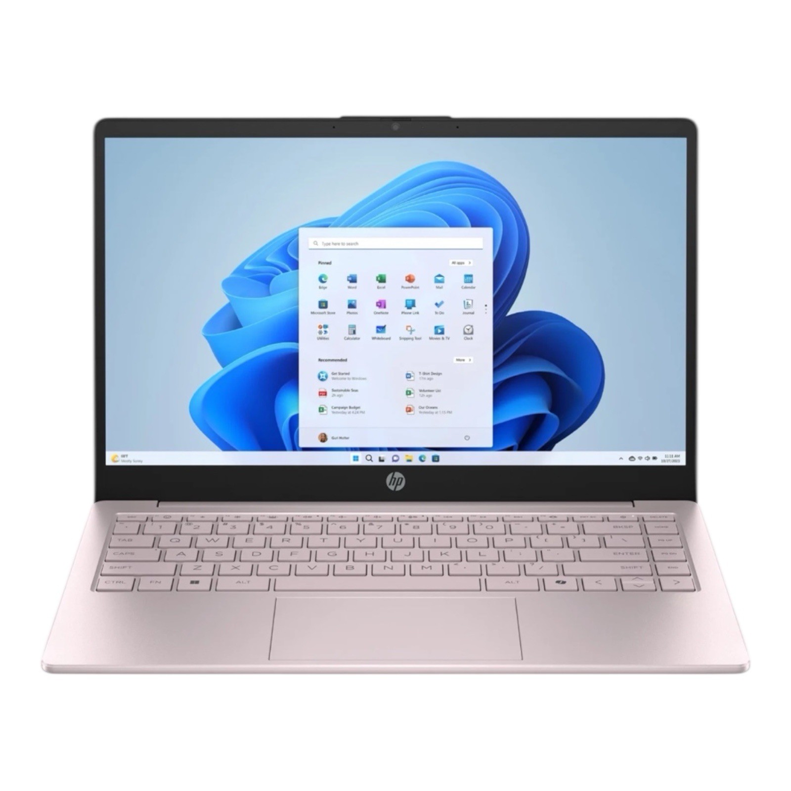 HP 14″ Laptop Intel N150 4GB RAM 128GB UFS Windows 11 Pink New