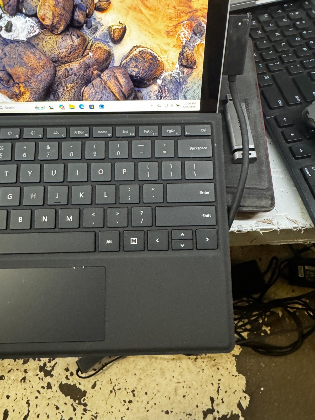 Microsoft Surface Pro 7 Core I5-1035G4 128GB SSD 8GB RAM Laptop For Repair #6555