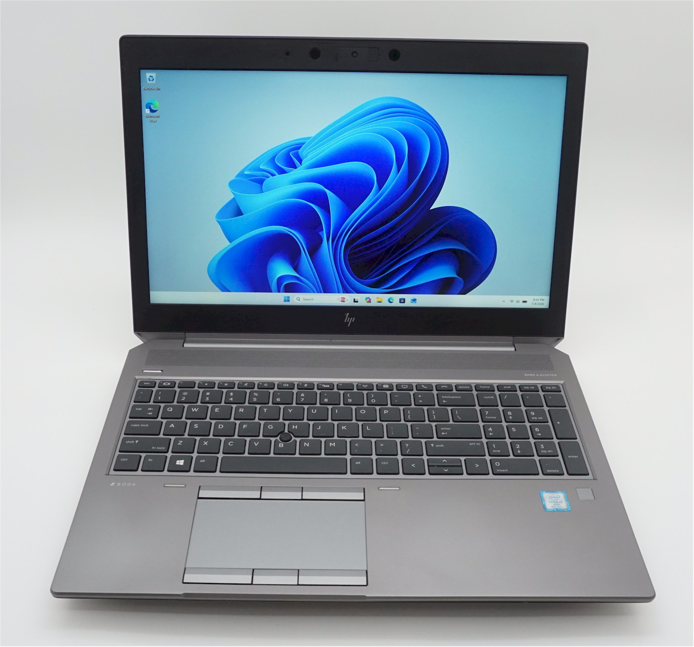 HP Zbook 15 G6 15.6″ FHD i7-9850H 32GB 512GB NVIDIA Quadro T2000 4GB – Excellent