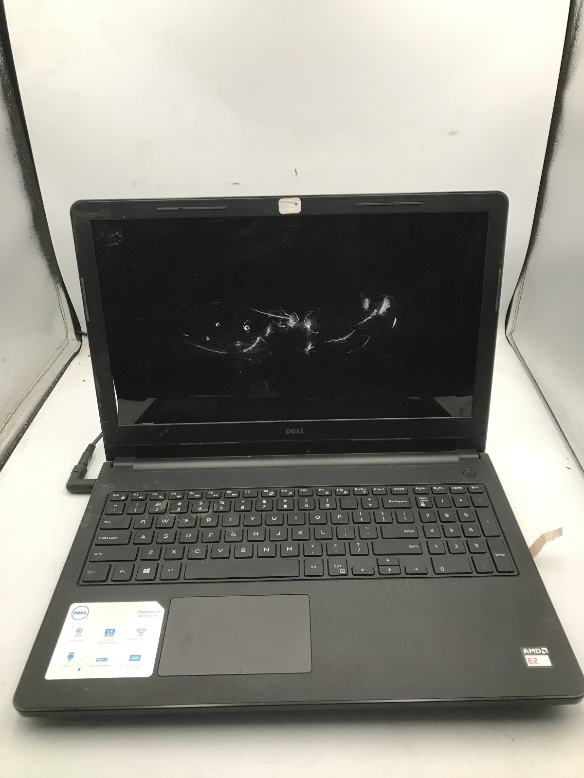 DELL INSPIRON 15 3552 – FOR PARTS/REPAIR – AMD E2 CPU – NO RAM -READ DESCRIP- BB
