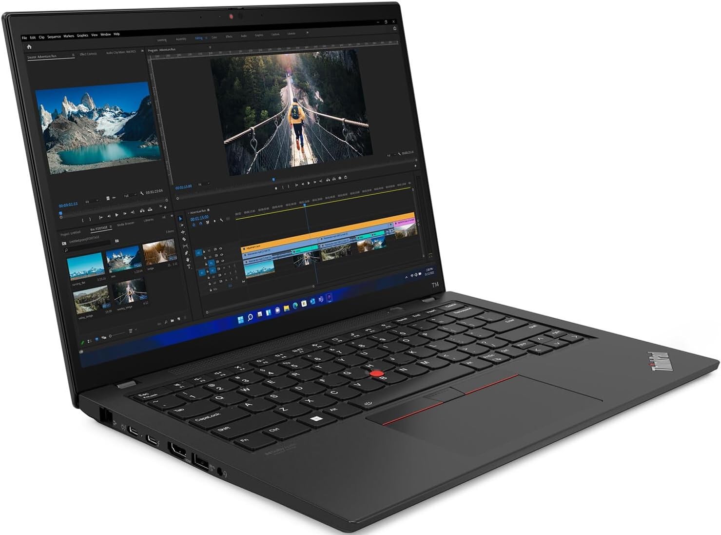 Lenovo ThinkPad T14 Gen 3 14″ Core i5-1245U 1.6GHz 16GB RAM 256GB SSD Black