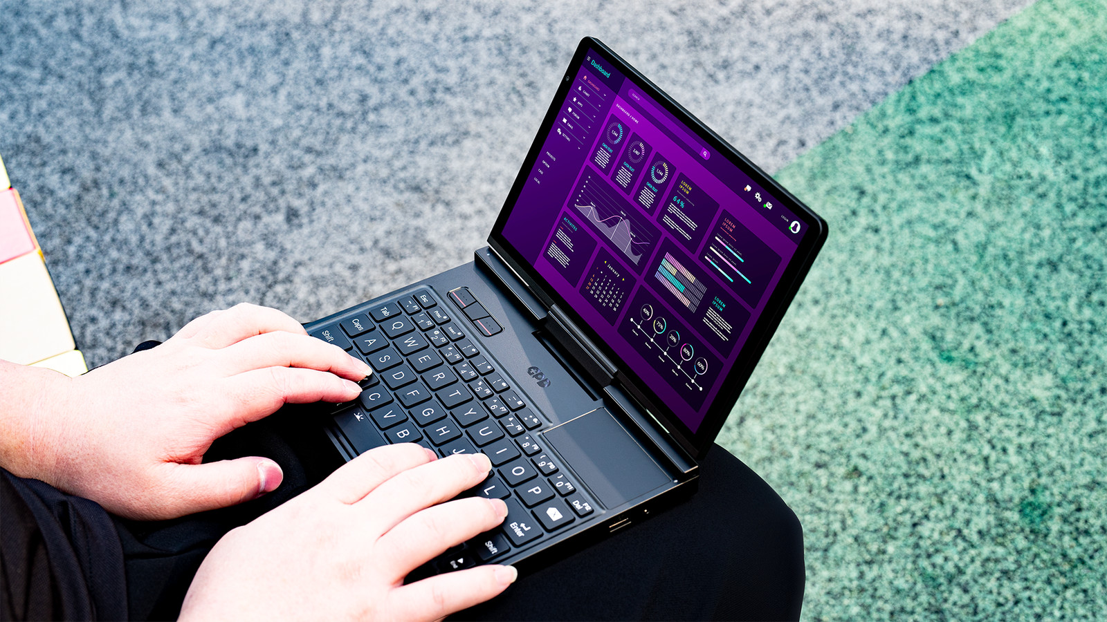 GPD Pocket 4 Mini Laptop Portable Handheld PC AMD Ai 9 HX370 64GB RAM+2TB SSD