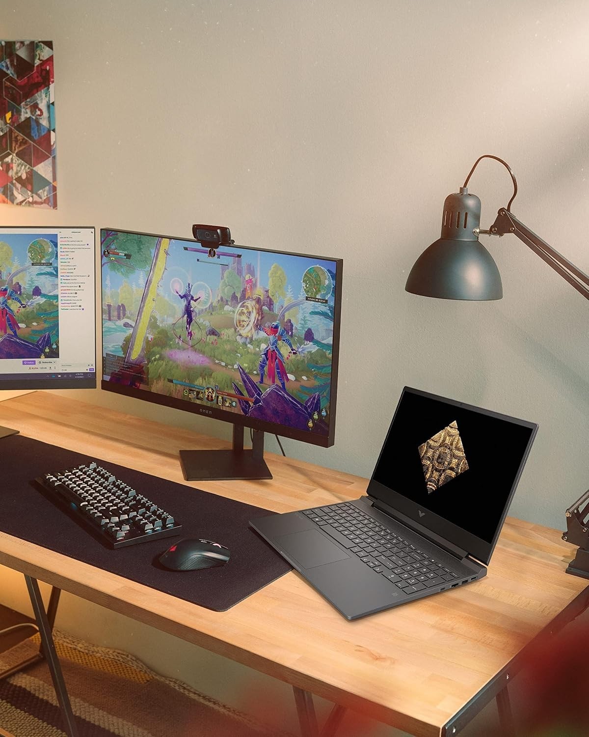 HP 15.6 Victus Gaming Laptop RTX 3050 Ti 1080p Ryzen 7 5800H 16GB 512GB Win 11