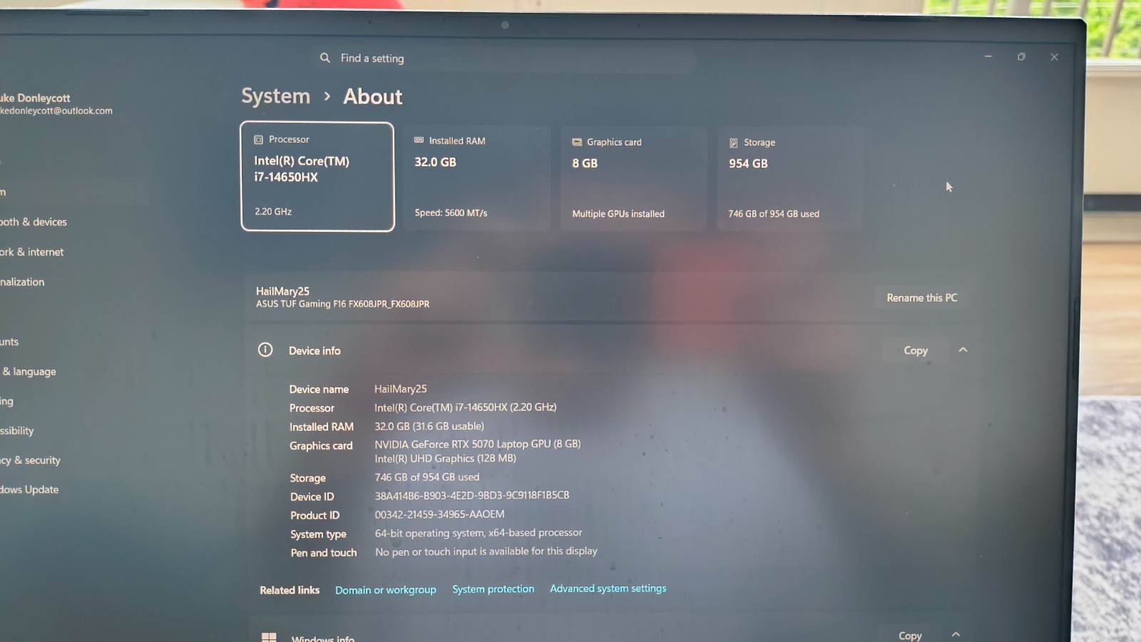 ASUS-TUF Gaming F16 16″ FHD+ 165Hz Gaming Laptop – Intel i7-14650HX Japan Model