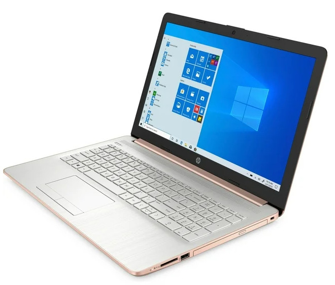 HP NOTEBOOK 15.6″ HD TOUCH G5405U 8GB 256GB SSD Pale Rose Gold PHYSICAL DAMAGE