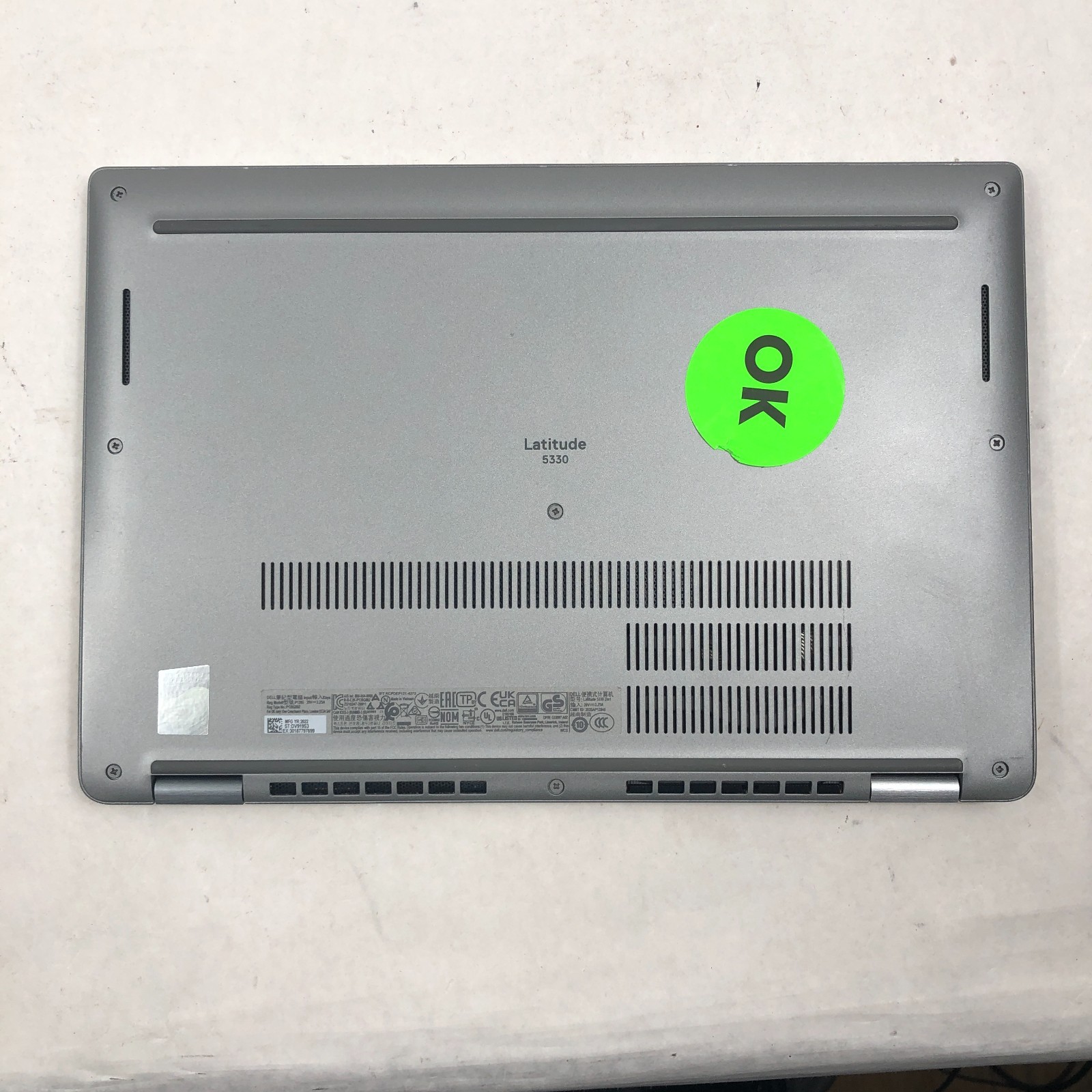 Dell Latitude 5330 2-in-1 13″ Intel Core i5-1245U 16GB RAM NO SSD/Battery