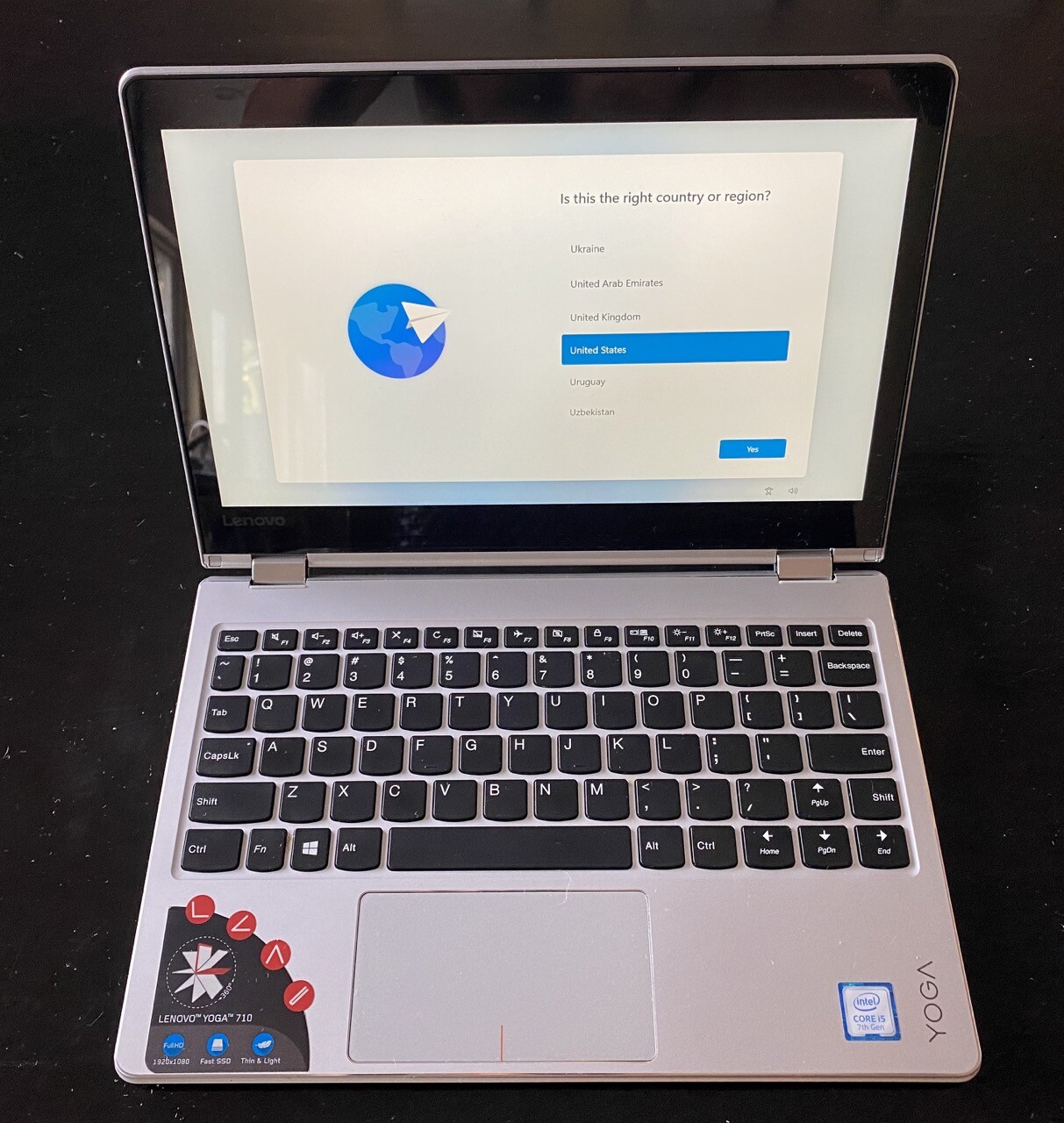 Lenovo Yoga 710-11IKB Flip design – Intel Core i5 7th Gen 11.6″ IPS Touchscreen