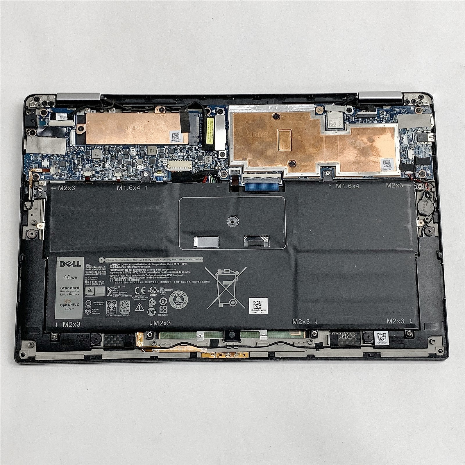 Dell XPS 9365 Laptop Intel Core i7 7Y75 1.30GHZ 13″ Touch FHD 16GB NO HDD Parts