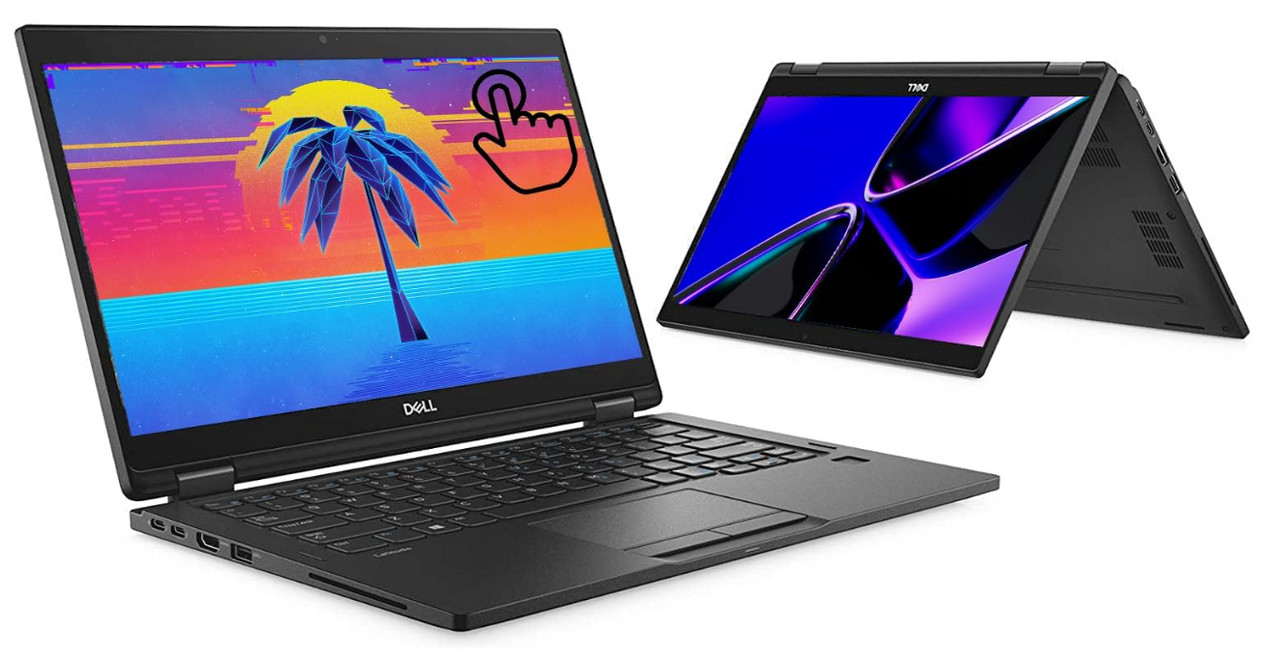 Dell Latitude 7390 13.3 Touch 2-IN-1 Intel i7 16GB 1TB SSD, Win 11 Pro Grade A!!
