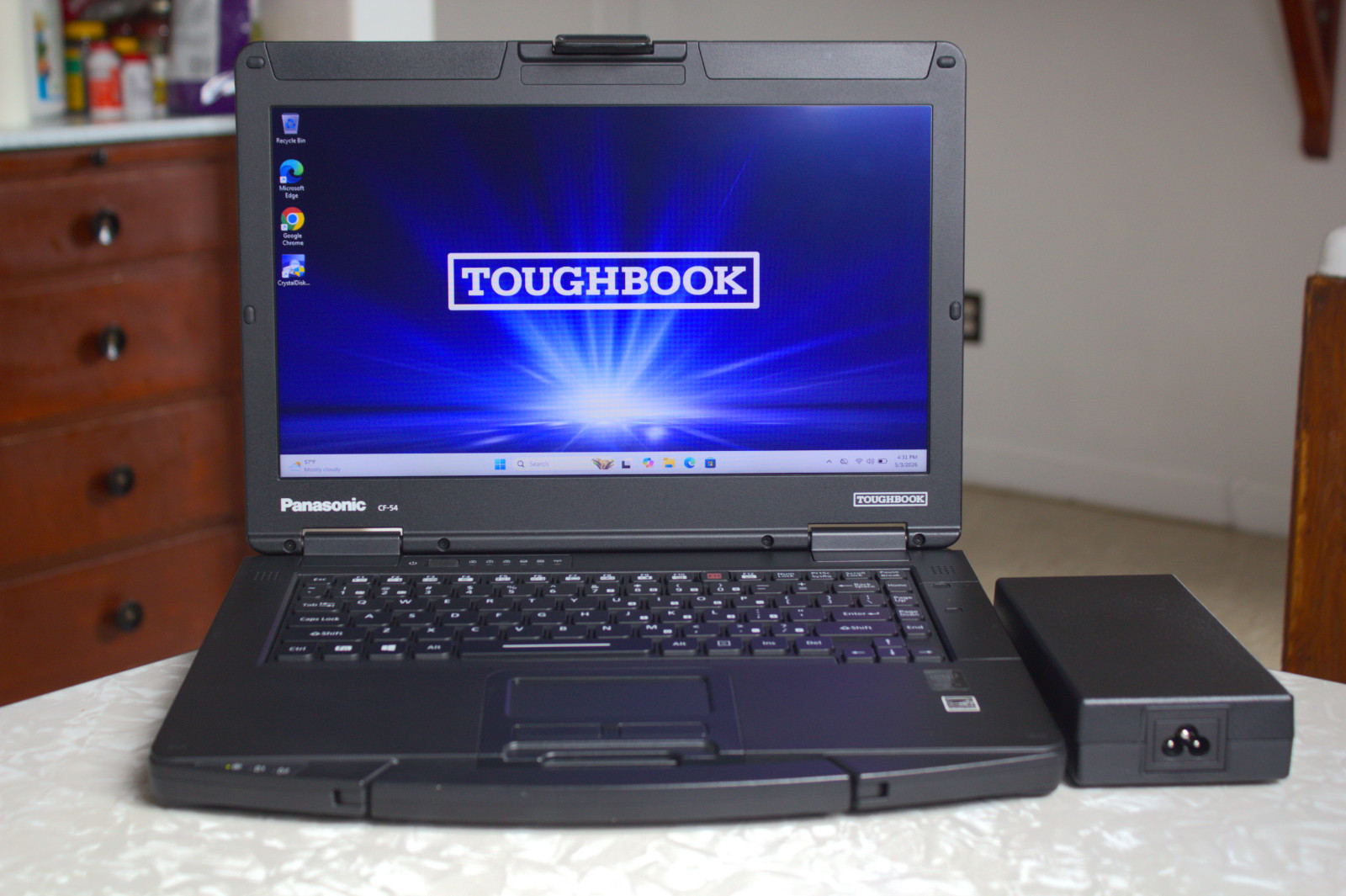 Panasonic Toughbook CF-54 i7-5600U 512GB SSD 16GB RAM DVD SmartCard AC Win11