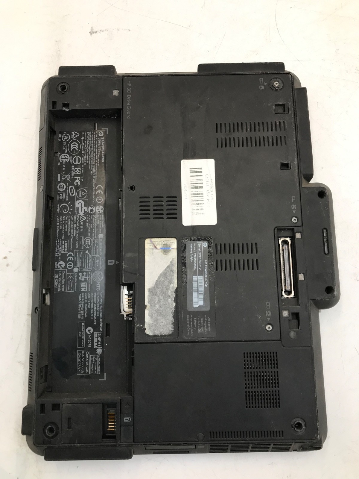 HP EliteBook 2740P Intel Core i5 M560 2.6 GHz 12″ Laptop 4GB RAM-BROKEN HINGE-MZ