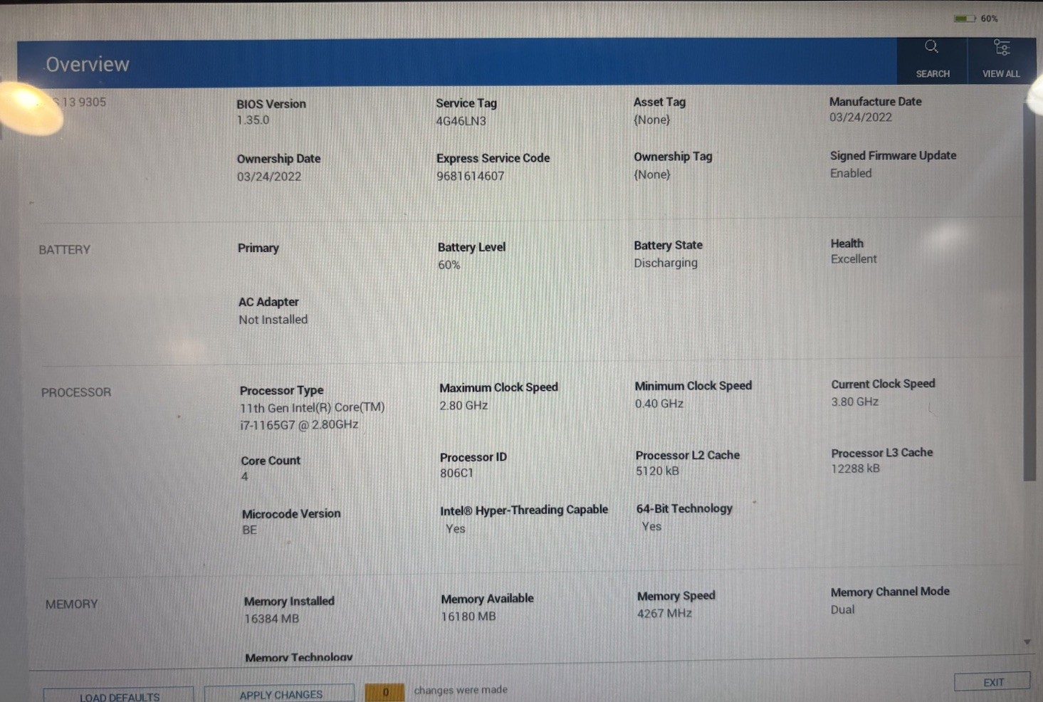 Dell XPS 13 9305 Silver Touch Screen Laptop i7 Windows 11 Pro w/ Charger