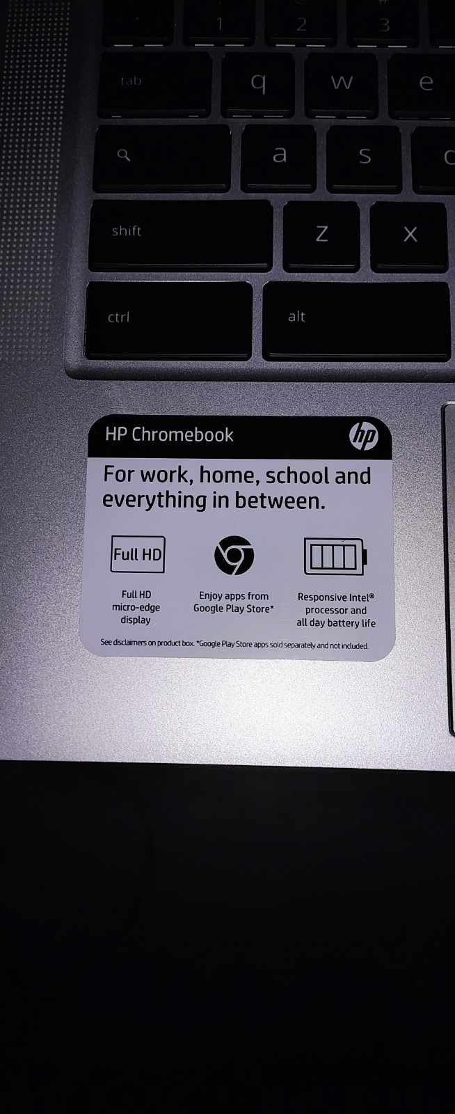 HP Laptop (Model: 14-dq2031tg) Silver