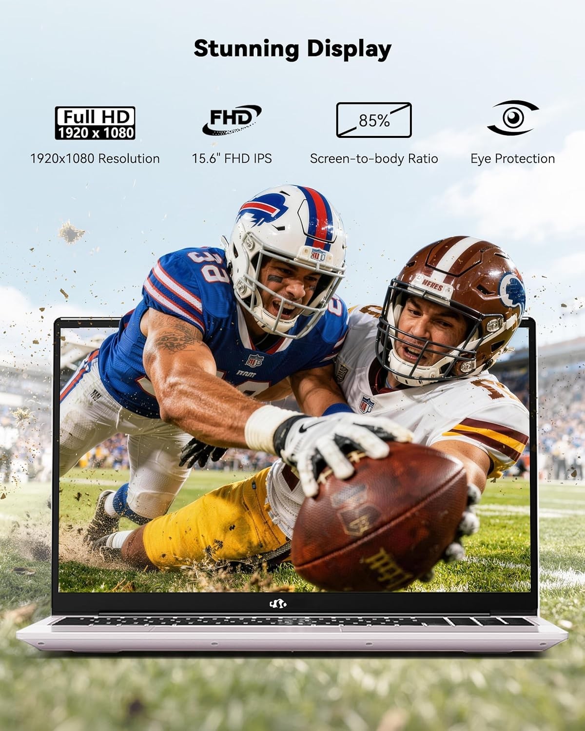 NIMO 15.6” IPS FHD Student Laptop AMD Ryzen 5 8GB/16GB RAM 256GB/512GB/1TB SSD
