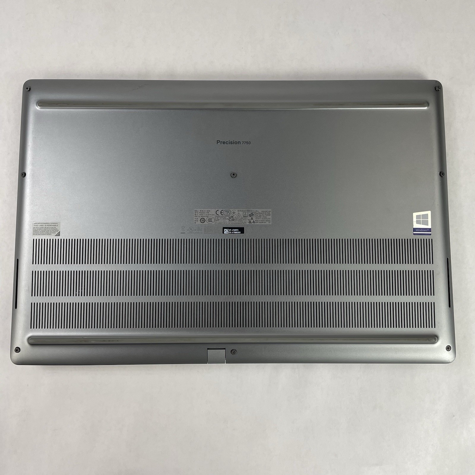 Dell Precision 7750 17.3″ i7-10850H 2.70 GHz 32 GB RAM RTX3000 No SSD No OS READ