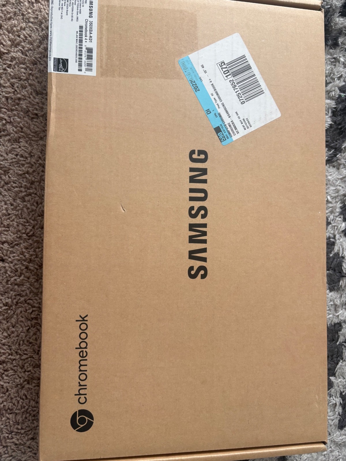Samsung 350XBA-K01 Chromebook 4+ Laptop