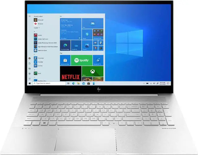 HP ENVY 17.3 in Touch- 12GB RAM 512GB SSD + 32GB Intel Optane i7-1165G7