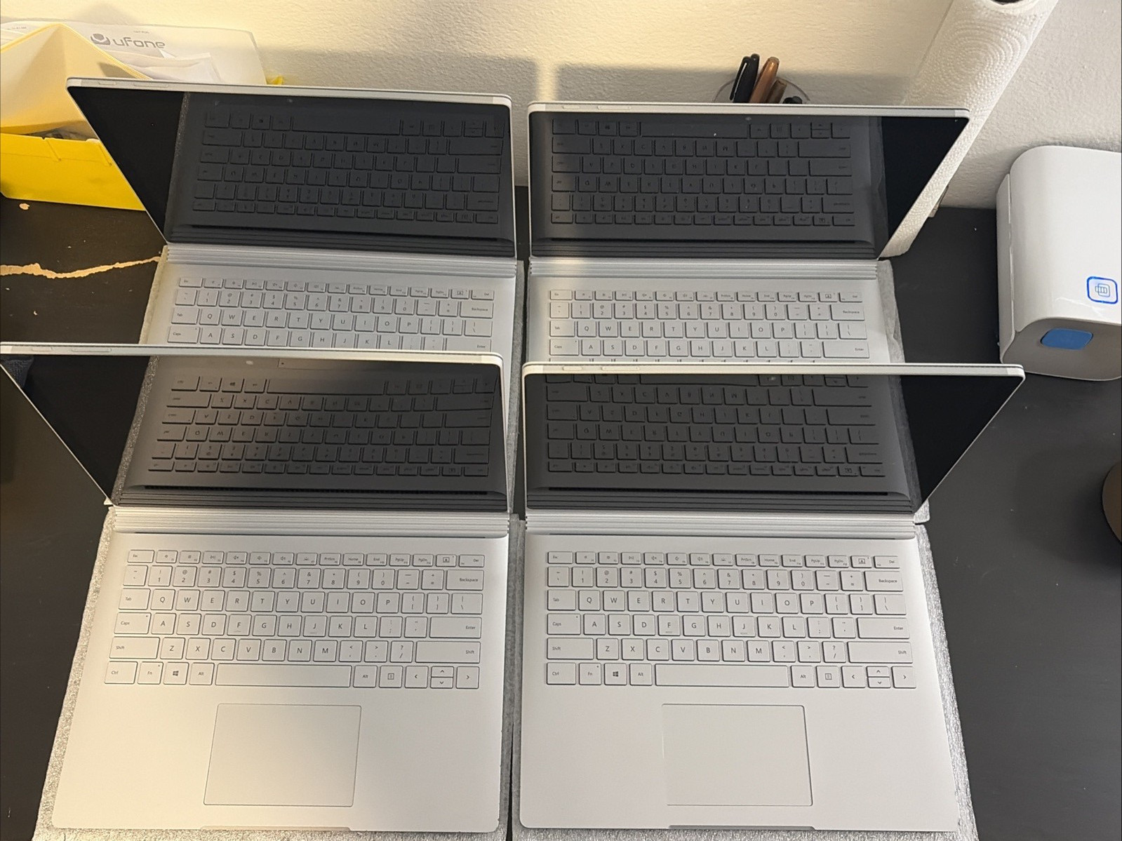 LOT OF 4- MICROSOFT SURFACE BOOK 2 | CORE I7-8650U | 512GB SSD | 16GB RAM | GOOD