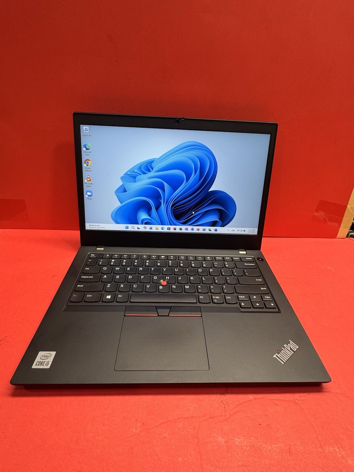Lenovo ThinkPad L14 14″FHD 10th i5- 1.6GHz 16GB 256GB SSD Windows 11pro