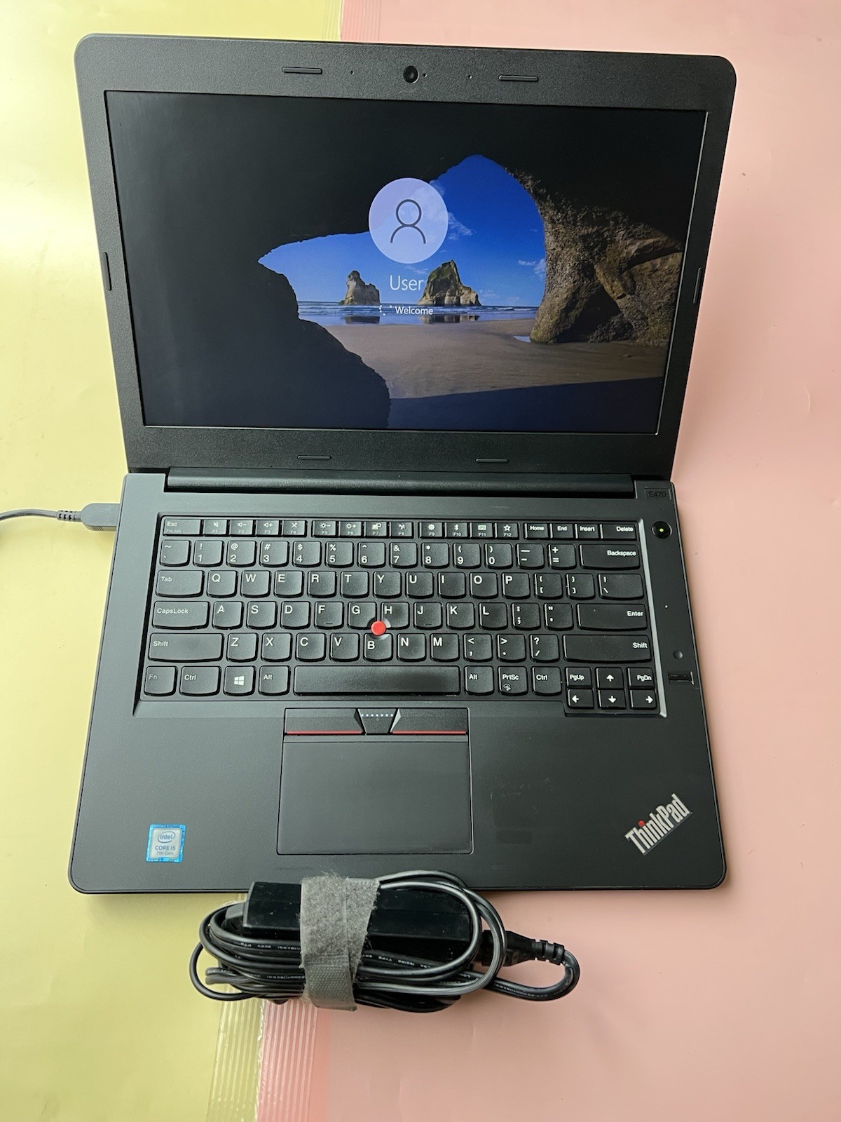 LENOVO THINKPAD E470 Core i5-7200U 16GB RAM 128GB SSD WEBCAM BLUETOOTH HDMI