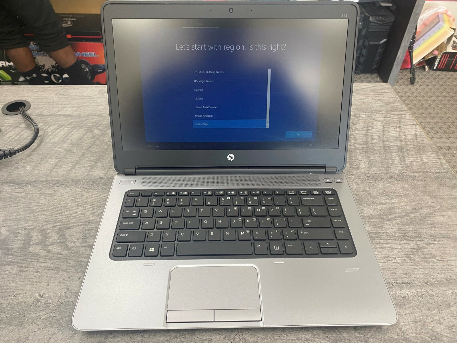 HP Gaming Laptop 14″ 256GB Solid State Drive, 8GB RAM, WebCam, Wifi, Windows 10