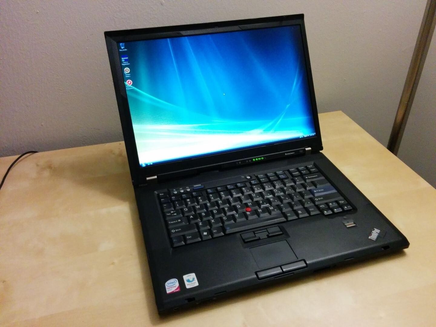 Lenovo Thinkpad T61 Laptop 32bit Vista Office2010 3GB GdBatWkGr8 2