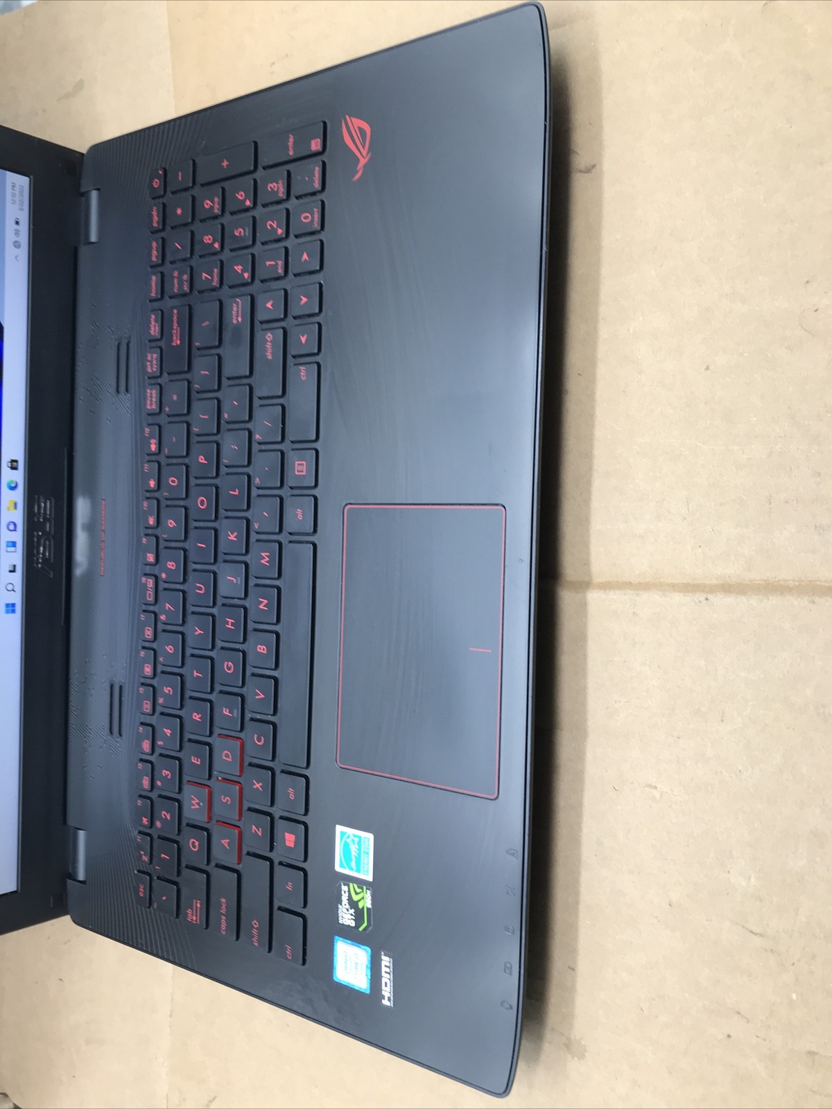 ASUS Notebook GL552V 15.6″ i7-6700HQ 2.6GHz 32GB RAM 1TB SSD GeForce GTX 960M